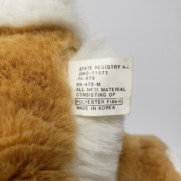Vintage Yangjee 14" Yang Jee Bunny Rabbit Long Ears Korea Plush - Picture 3 of 4